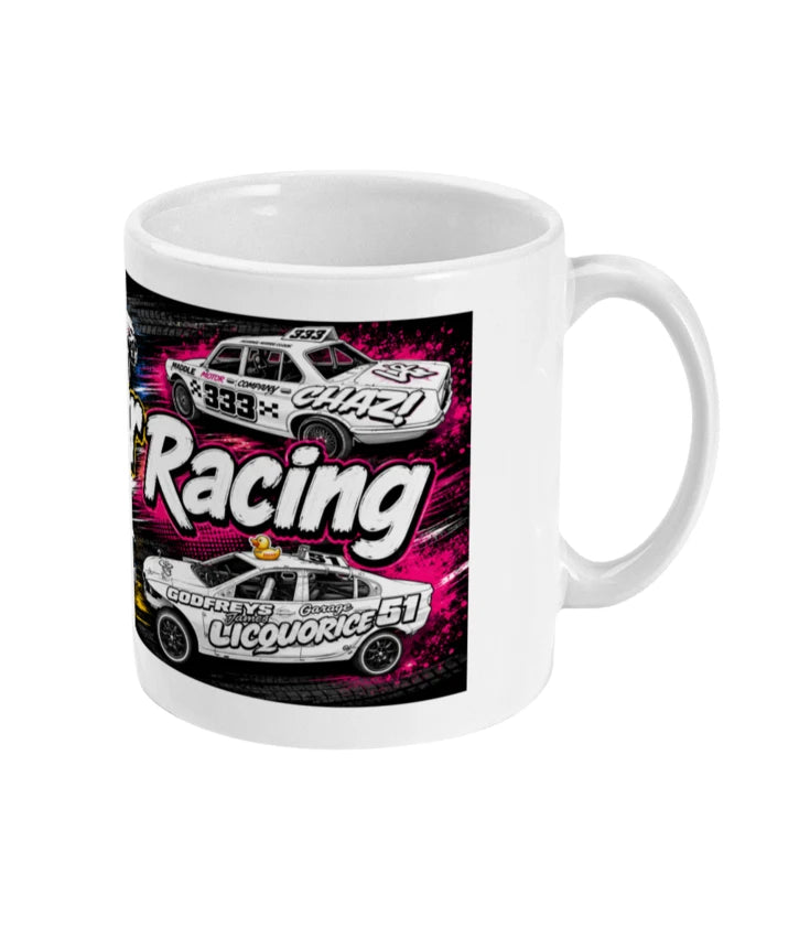 Banger Racing Mug – right view