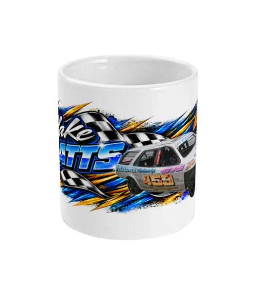 Blake Platts #459 Banger Racing Mug – front view