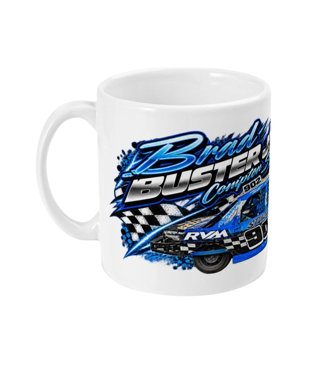 Brad Compton Sage #902 2L Saloon Stock Car Mug – left side view