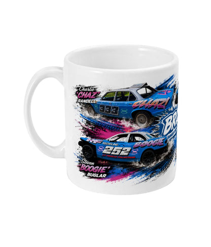 BRCM Banger Racing Mug – left side view