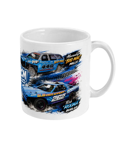 BRCM Banger Racing Mug – right side view