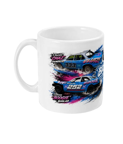 BRCM Banger Racing Mug – left view