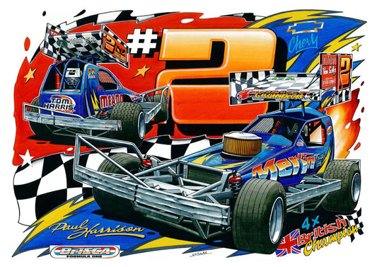 Brisca F1 #2 Paul Harrison Print