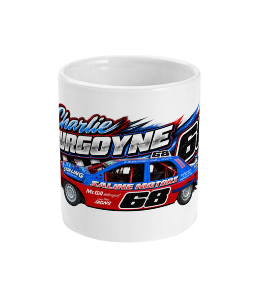 Charlie Burgoyne #68 2L Saloon Stock Car Mug – front view
