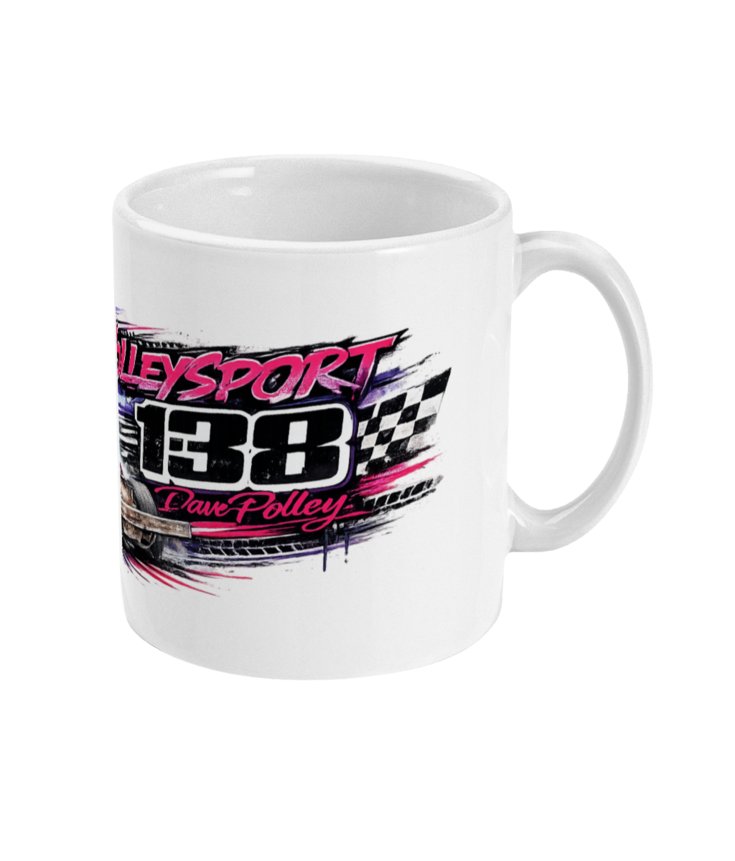 Dave Polley #138 – Brisca F1 Stock Car Mug