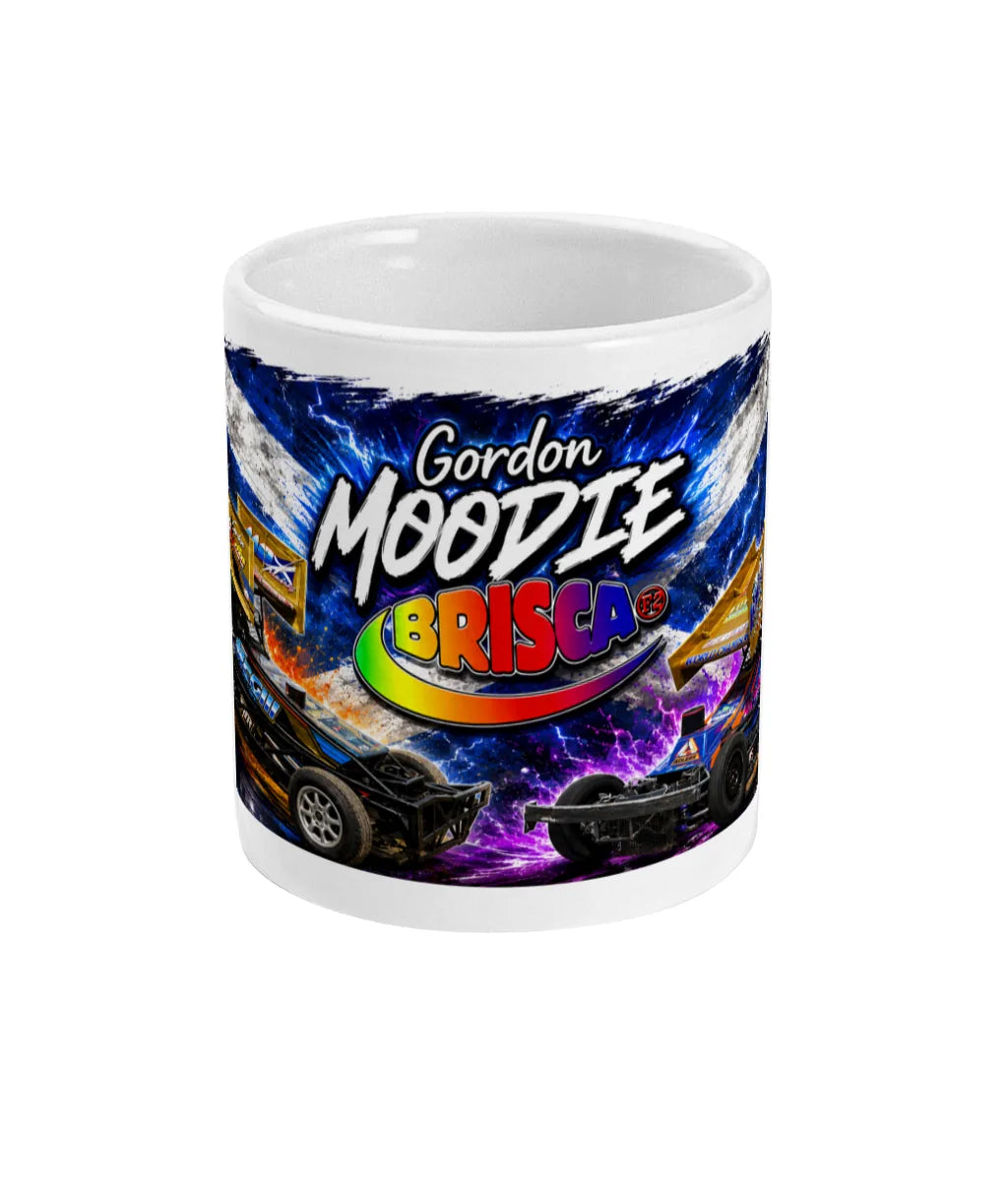 Gordon Moodie #7 BriSCA F2 Stock Car Mug – front view