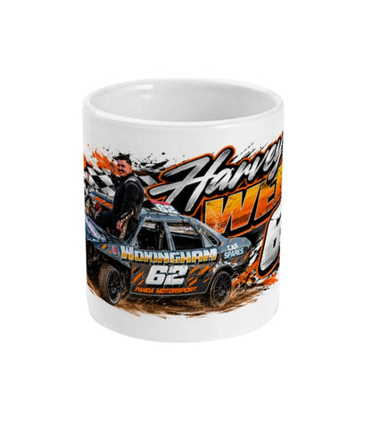 Harvey Webb #62 Banger Racing Mug – front view