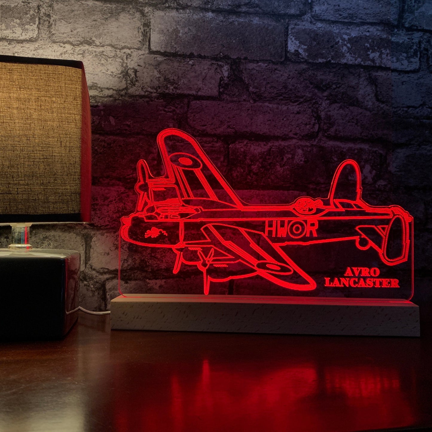 Avro Lancaster Bomber LED Lamp Night Light