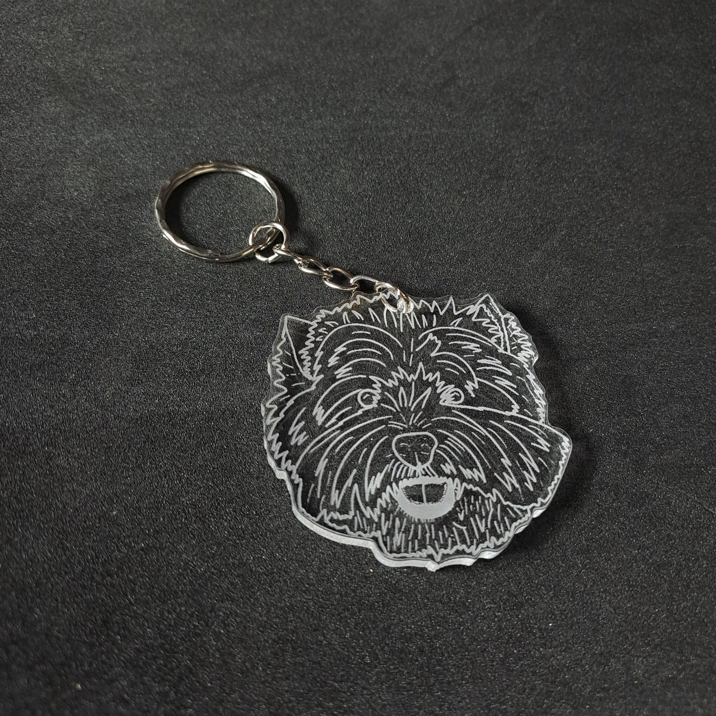 Westie Keyring