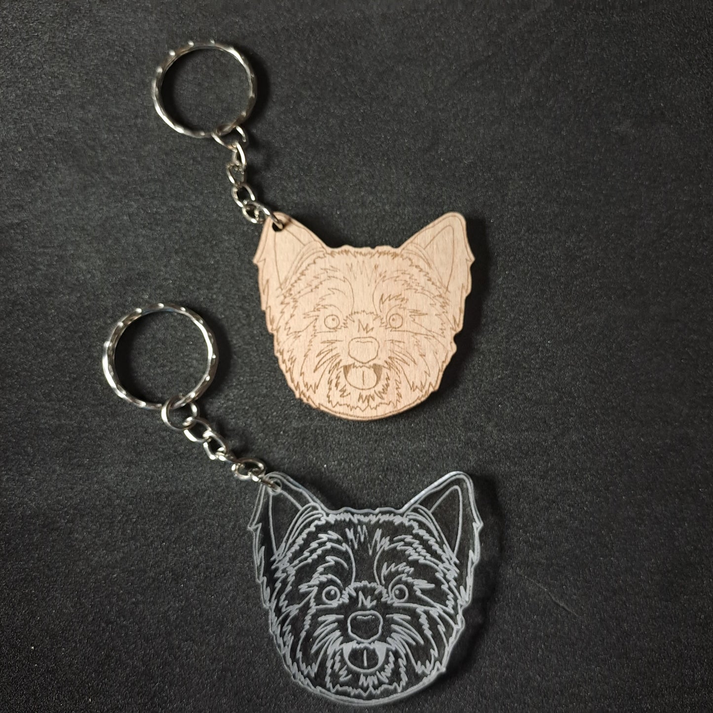 Yorkshire Terrier Keyring