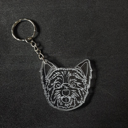 Yorkshire Terrier Keyring