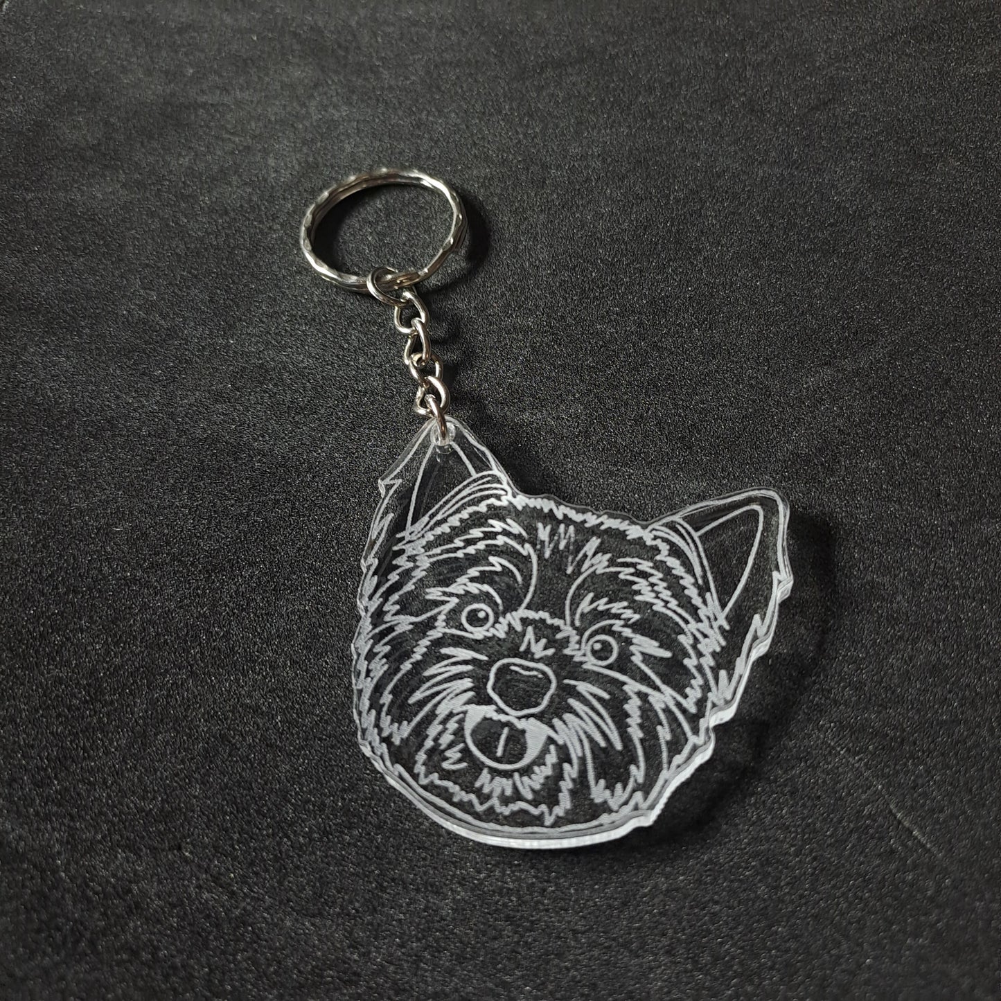 Yorkshire Terrier Keyring