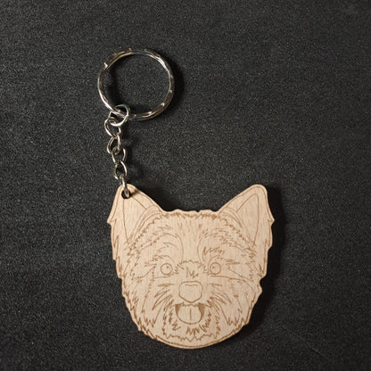 Yorkshire Terrier Keyring