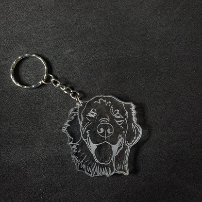 Golden Retriever Sleutelhanger