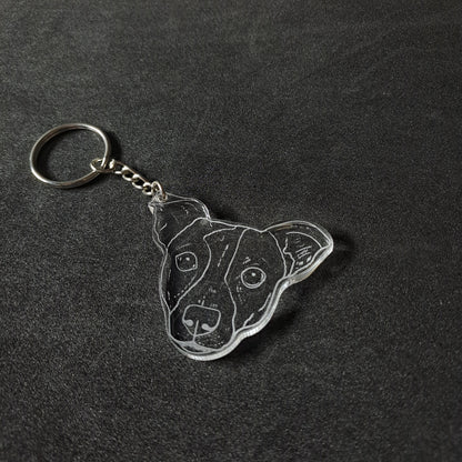 Jack Russell Keyring