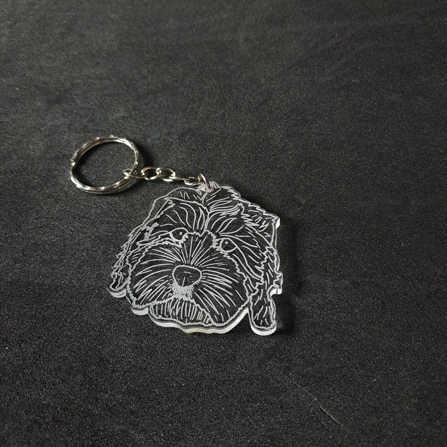 Cockapoo Keyring