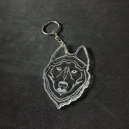 Husky Keyring  Key Ring Stock Car & Banger Toy Tracks