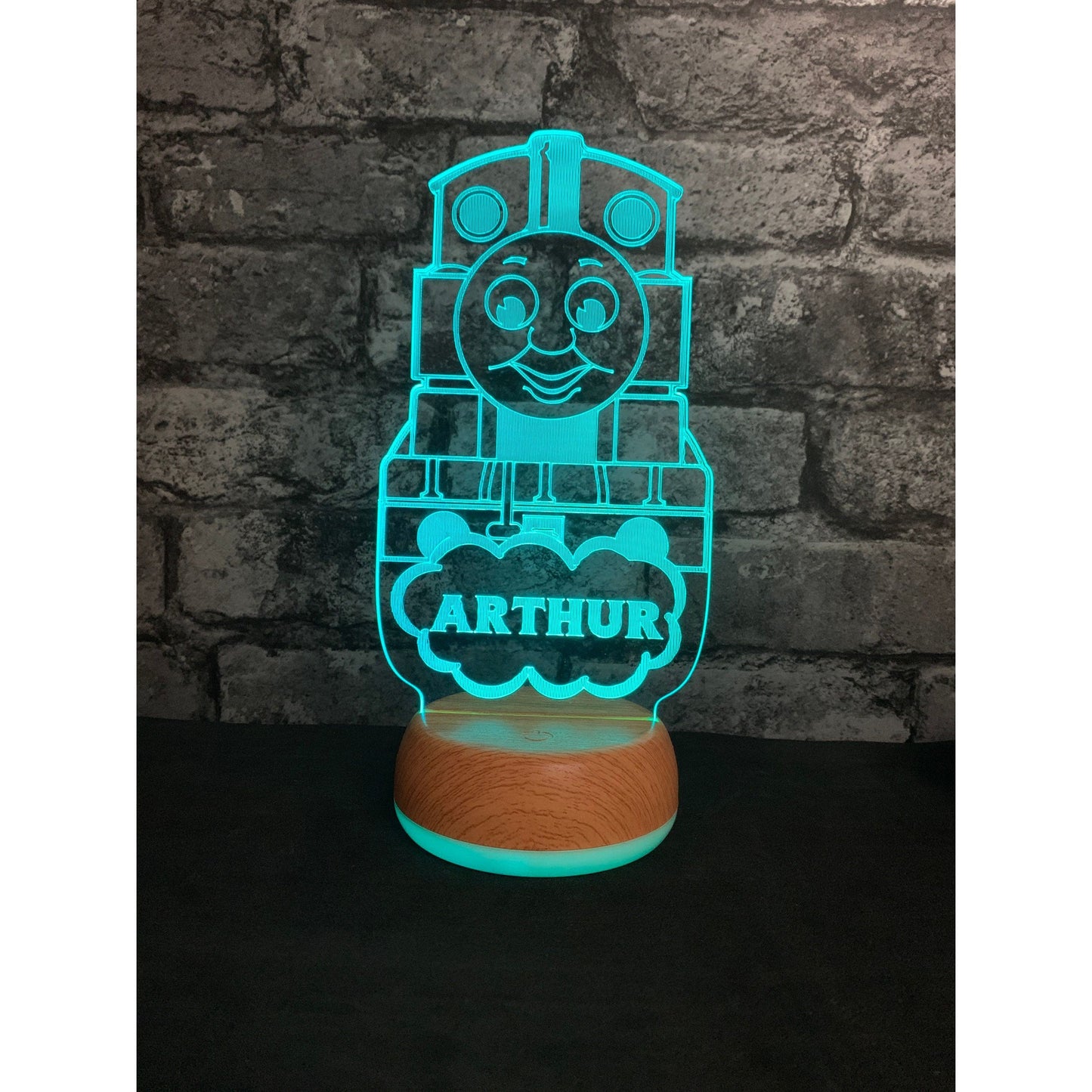 Personalised Thomas the Tank Engine LED Lamp Night Light