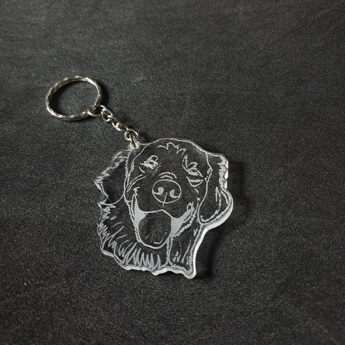 Golden Retriever Sleutelhanger