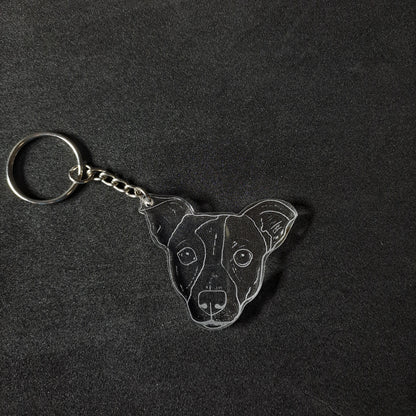 Jack Russell Keyring