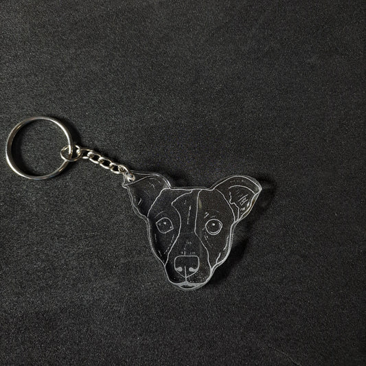 Jack Russell Keyring