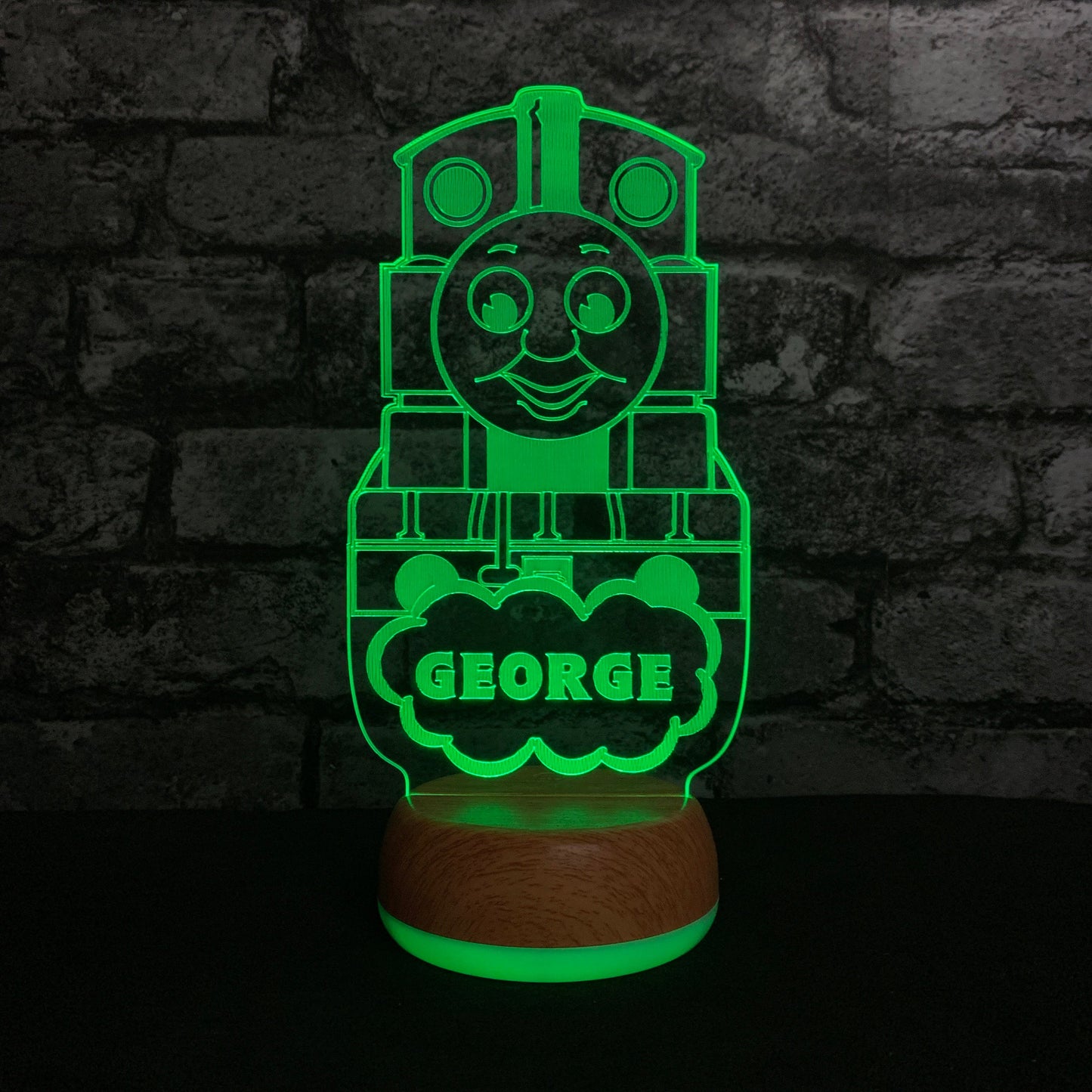 Personalised Thomas the Tank Engine LED Lamp Night Light