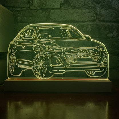 Sportwagen Q5 LED-lamp Nachtlampje