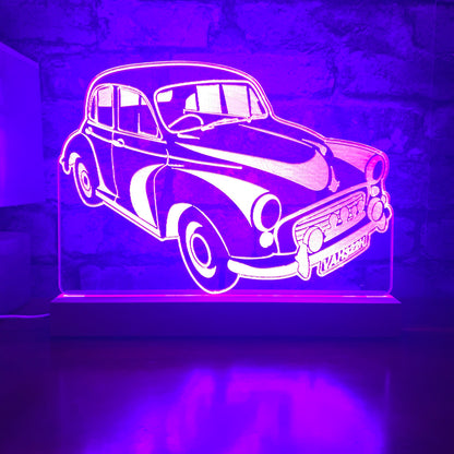 Morris Minor Night Light, LED Lamp Night Light