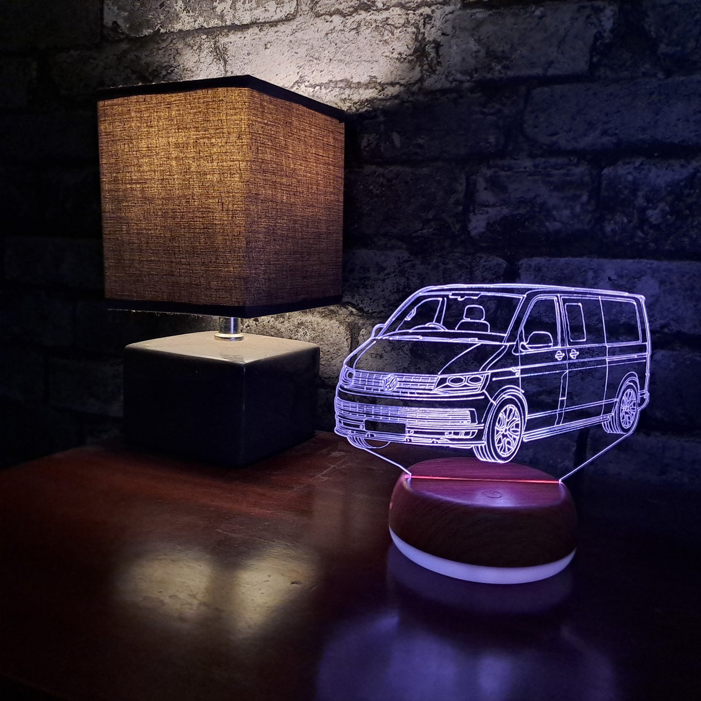 Personalised VW T5 Truck LED Lamp Night Light