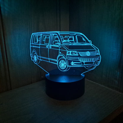 Personalised VW T6 Truck LED Lamp Night Light