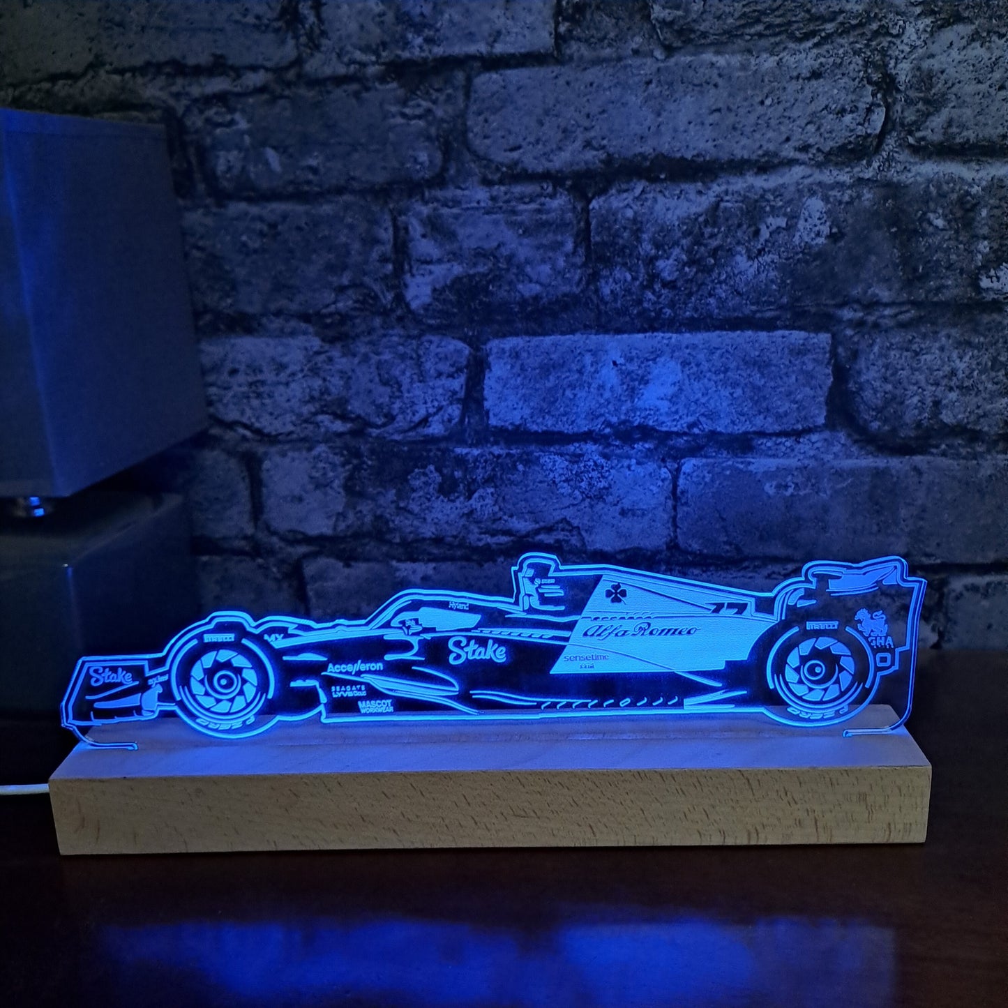 Valtteri Bottas LED Lamp Nachtlampje