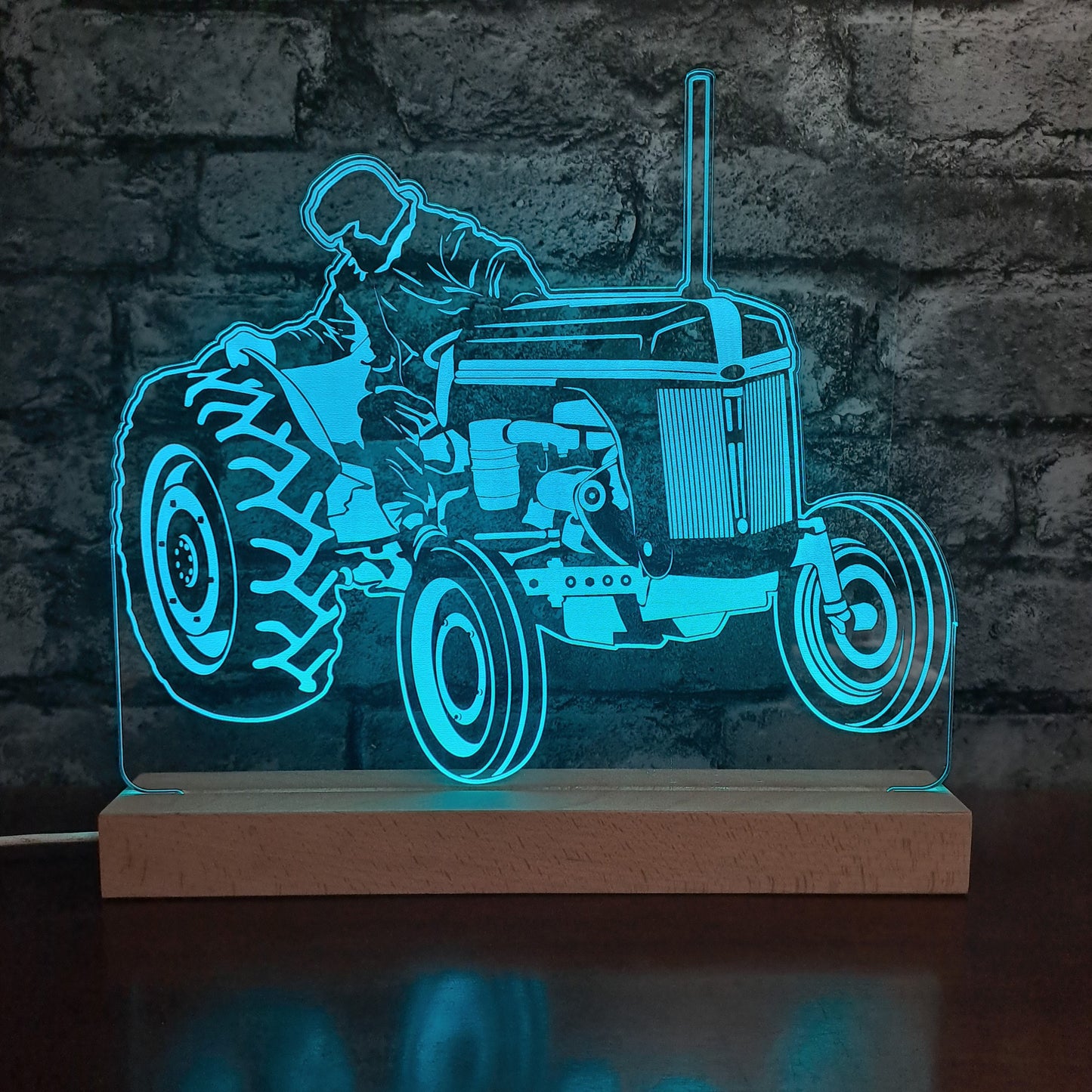 Classic Tractor LED Lamp Night Light