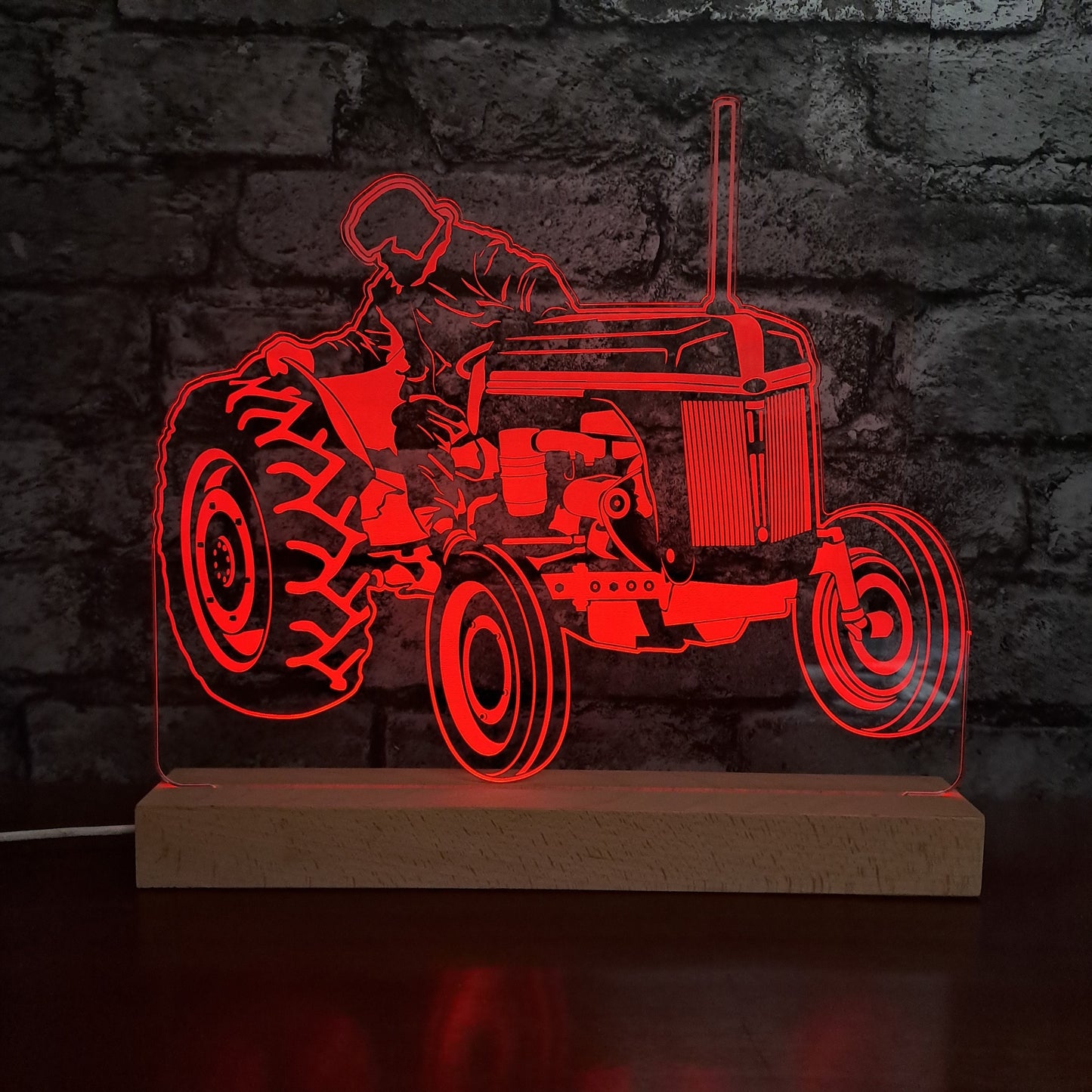 Classic Tractor LED Lamp Night Light