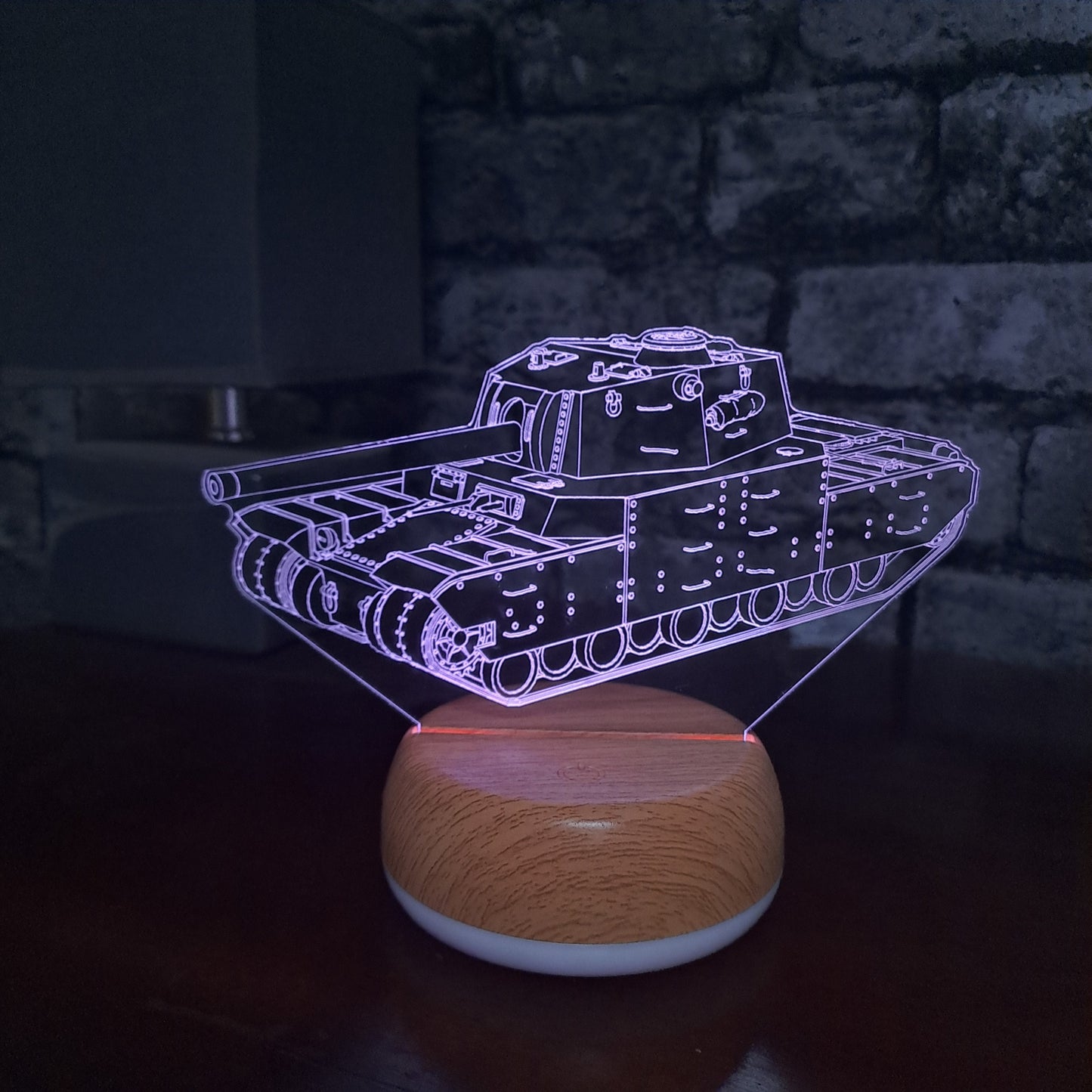 Heavy Tank LED Lamp Night Light