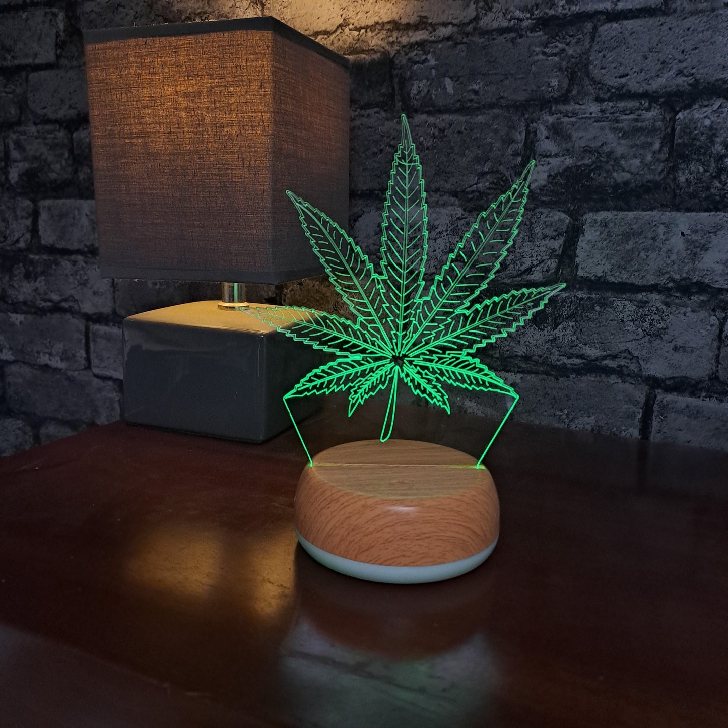 Weed Leaf LED Lamp Night Light