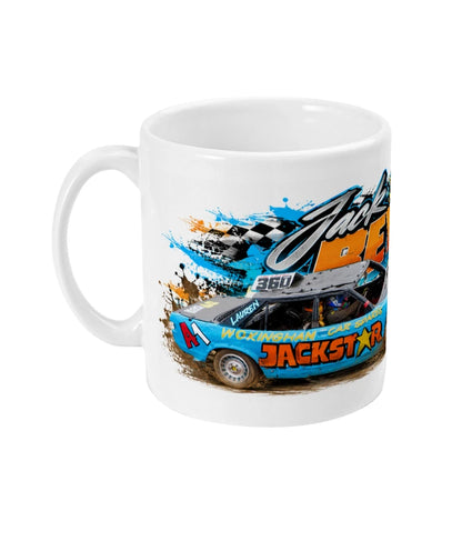 Jack Jackstar Reynolds #360 Banger Racing Mug – left view