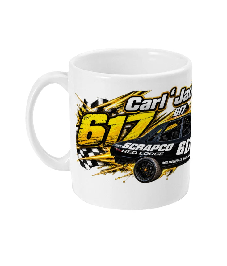 Jack Overy Banger Racing Mug – left view