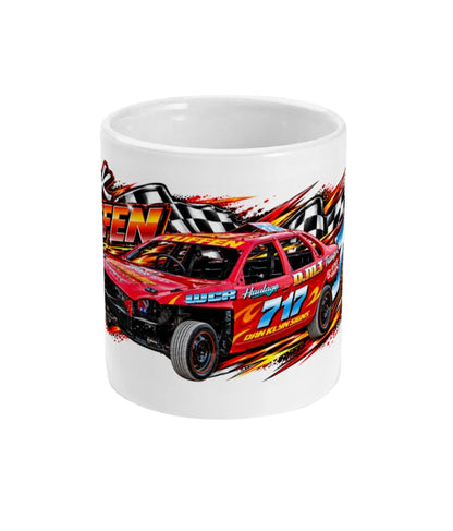 Jack Tuffen #717 Banger Racing Mug – front view