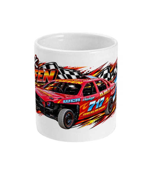 Jack Tuffen #717 Banger Racing Mug – front view