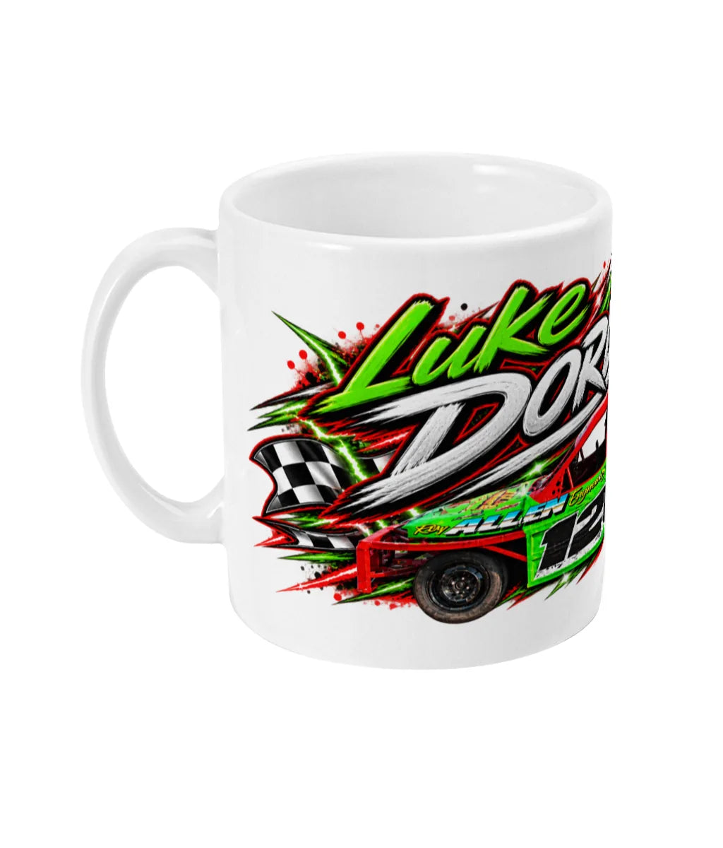 Luke Dorling #120 2L Saloon Stock Car Mug – design 2 left side view