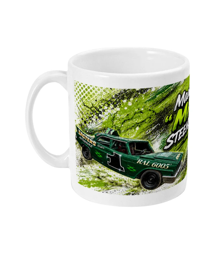 Maarten Maai Banger Racing Mug – left view