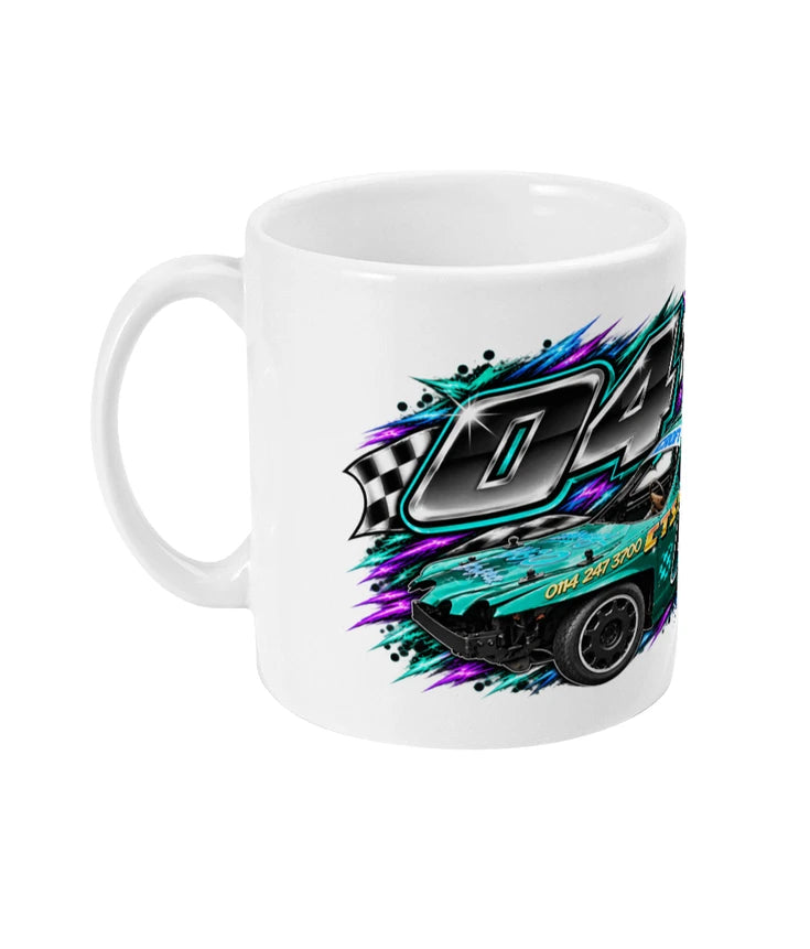 Mikey Croft #04 Banger Racing Mug – left view