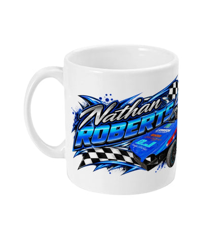 Nathan Roberts Banger Racing Mug – left view