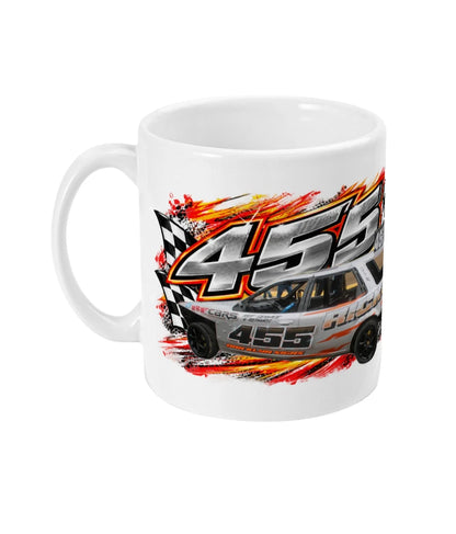 Ricky Finney #455 Banger Racing Mug – left view