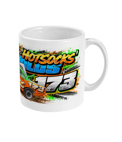 Steve Hotsocks Reynolds #733 Banger Racing Mug – right view