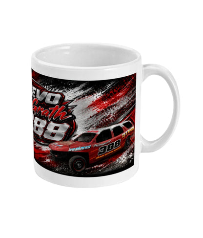 Stevo McGrath Banger Racing Mug – right view