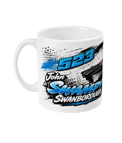 Swampy Banger Racing Mug – left view