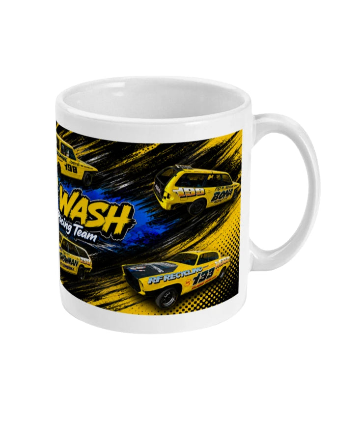 Team Poshwash Banger Racing Mug – right view