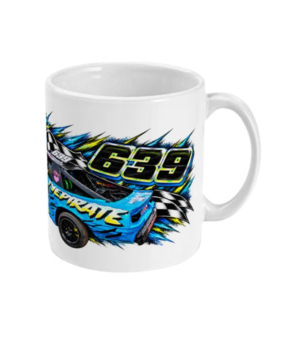 Tye Williams Banger Racing Mug – right view