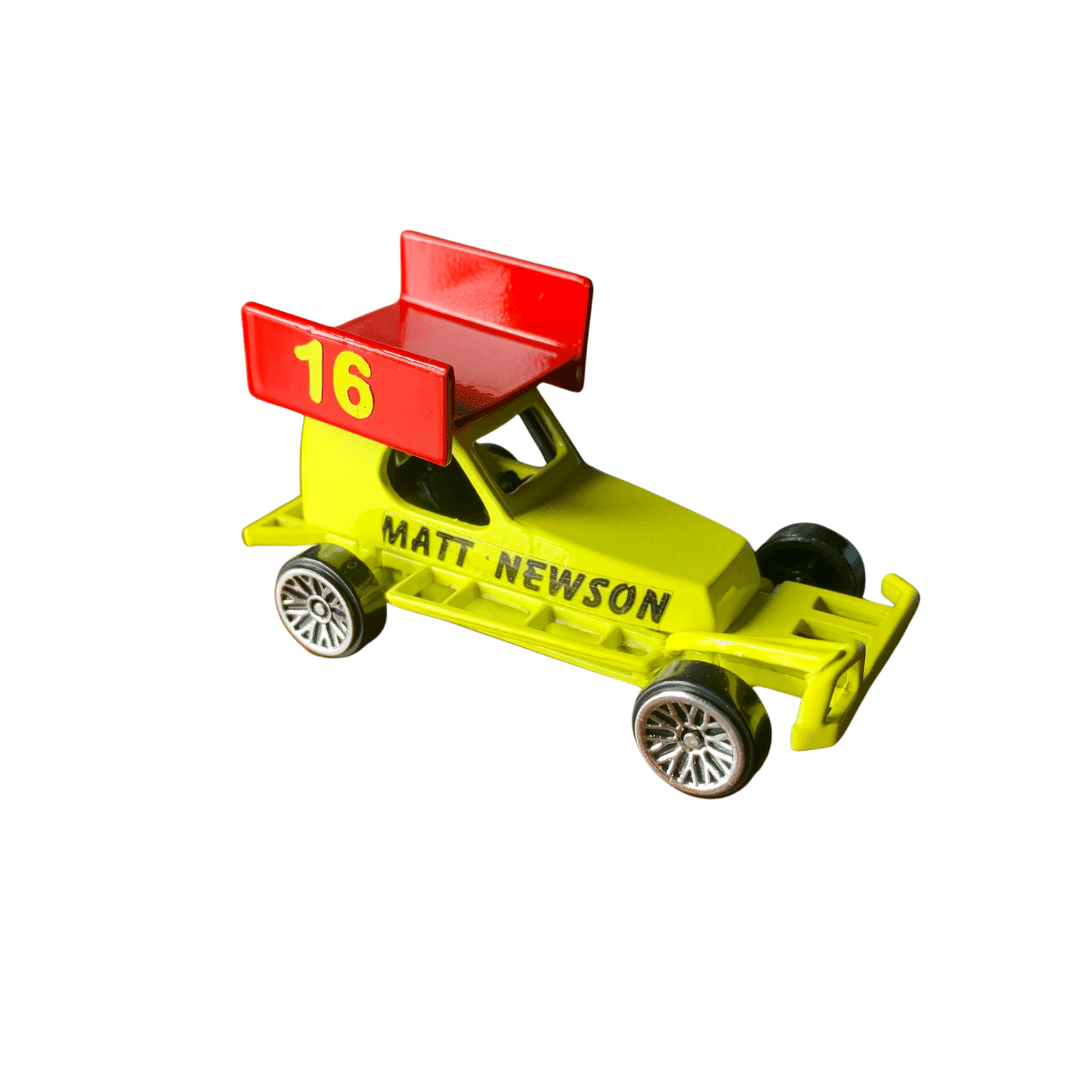#16 Matt Newson - Cars - Stock Car & Banger Toy Tracks